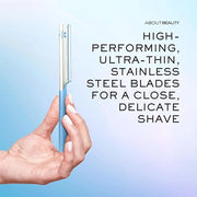 About Face Pro-Premium Facial Razors - 3 Beauty Groomers for Hair Removal, Ideal for Shaving, Exfoliating, Dermaplaning an...