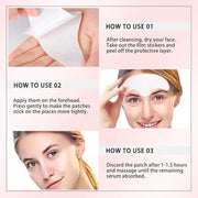 Kaely 20Pcs Forehead Wrinkle Patches,Facial Anti Wrinkle Patches with Collagen,Face Tape for Wrinkles for All Skin Types,S...