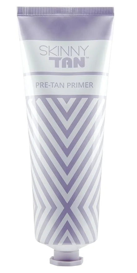 SkinnyTan Pre-Tan Primer - Skin Exfoliator for Body - Natural Skin Exfoliant - Gentle Apricot Seed Powder - Leaves Skin Br...