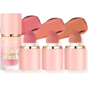 Jolilab Liquid Blush - High Pigment, Long - Lasting, Buildable Color for a Natural Glow（#1+3+5） - Product Image