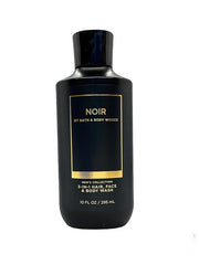 Bath & Body Works, Signature Collection 2-in-1 Hair + Body Wash, Noir For Men, 10 Ounce - Product Image