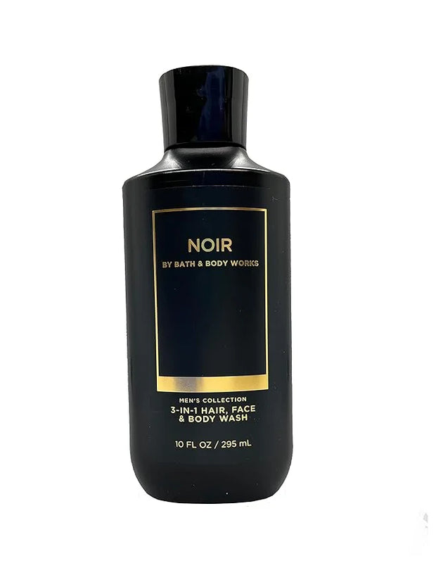 Bath & Body Works, Signature Collection 2-in-1 Hair + Body Wash, Noir For Men, 10 Ounce - Product Image