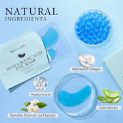 Under Eye Patchs Hyaluronic Acid Eye Mask for Dark Circles and Puffiness Wrinkle Eye Bags 30 Pairs - Product Image