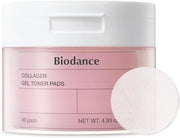 Biodance Collagen Gel Toner Pads, Pore Minimizer for Face, Improving Elasticity, Gentle Exfoliating Korean Toner Pads for ...