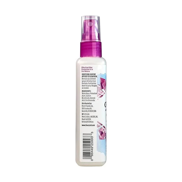 CRYSTAL Mineral Deodorant Spray- Unscented Body Deodorant With 24-Hour Odor Protection, Aluminium Chloride & Paraben Free,...
