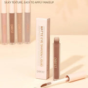 Matte Eyeshadow liquid Long Lasting High-pigmented Eye shadow Gel Eye Makeup (Matte Brown) - Product Image