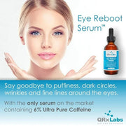 Eye Reboot Serum with 6% Caffeine, Hyaluronic Acid, Retinol & Niacinamide – Hydrating Formula For Delicate Eye Area – Help...