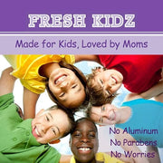 Fresh Kidz Roll On Deodorant for Kids and Teens - Baking Soda and Aluminum-free 24 Hour Protection for Sensitive Skin - Gi...