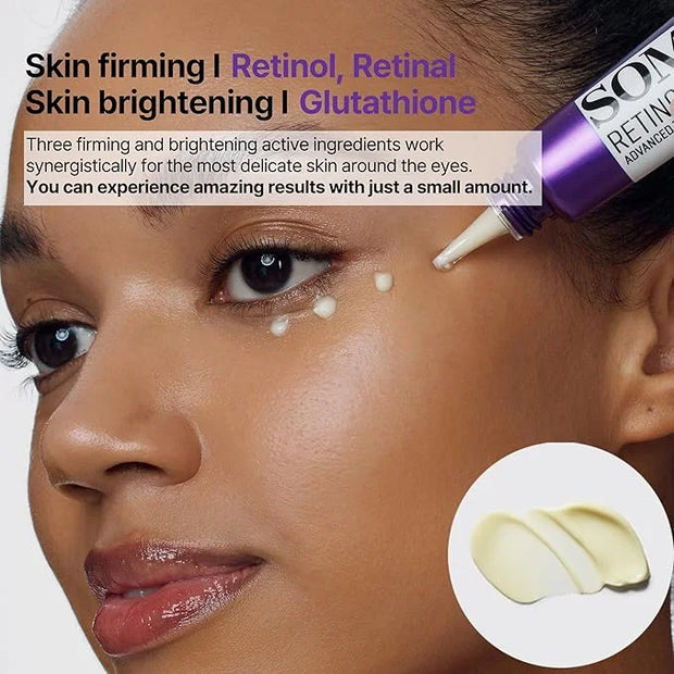 SOME BY MI Retinol Intense Advanced Triple Action Eye Cream – 1.01Oz, 30ml – Korean Retinol Under Eye Cream Anti Aging for...
