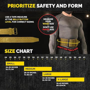 5mm Premium Weight Lifting Belt - 100% Genuine - Product Image
