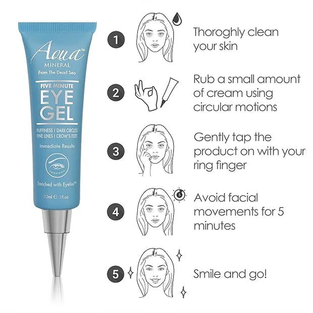 Puffy eye gel instant results