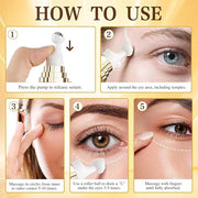 6% Caffeine Eye Cream for Puffy Eyes & Dark Circles, 1% Retinol Eye Serum for Under Eye Bags, Anti-Aging Eye Treatment for...