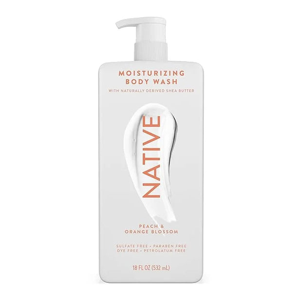 Native Moisturizing Body Wash Contains Naturally Derived Ingredients | For Women & Men, Sulfate, Dye, & Paraben Free Leavi...