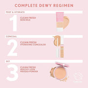 COVERGIRL COVERGIRL Clean Fresh Pressed Powder, Deep, 0.35 Ounce, 220 Deep (99350052598) (Pack of 2) - Product Image