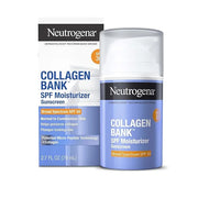 Neutrogena Collagen Bank Face Moisturizer with SPF 30 Sunscreen, Daily Anti-Aging Face & Neck Collagen Cream with Micro-Pe...