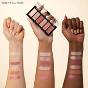 Milani Gilded Mini Eyeshadow Palette with 6 Matte & Shimmer Hues - It's All Rosé - Product Image