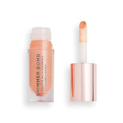 Makeup Revolution, Shimmer Bomb Lip Gloss, Infused With Vitamin E, Shimmery Finish, Available In 6 Shades, Starlight, 4.5m...