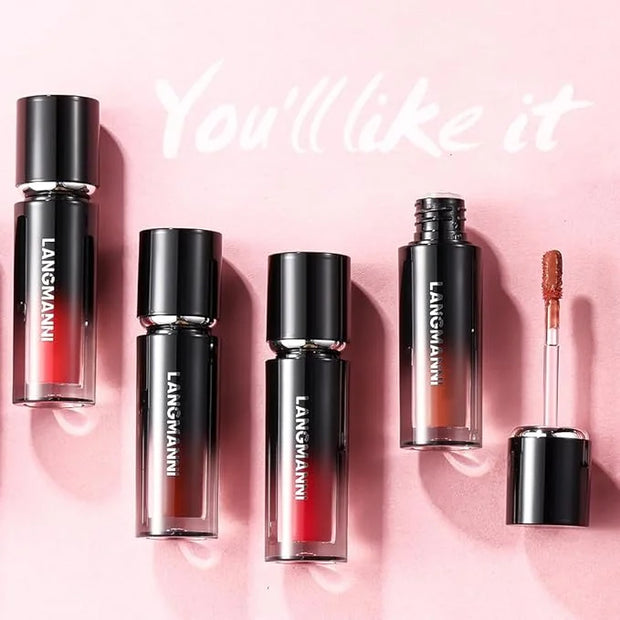LANGMANNI Lip Oil Tint | Hydrating & Long-Lasting Lip Stain | Moisturizing And High Gloss Makeup,Non-Sticky Lip Stain For ...