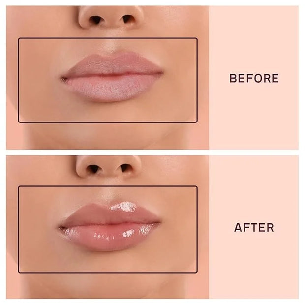 Dermaclara Peptide Infused Lip Serum - Plumping Peptide Lip Treatment for Women, Anti Aging Serum for Wrinkles, Lip Gloss ...