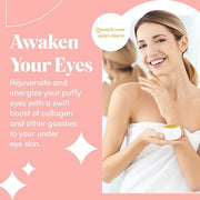 24K Gold Collagen Under Eye Mask - Bright Eyes Anti Aging Treatment - Product Image