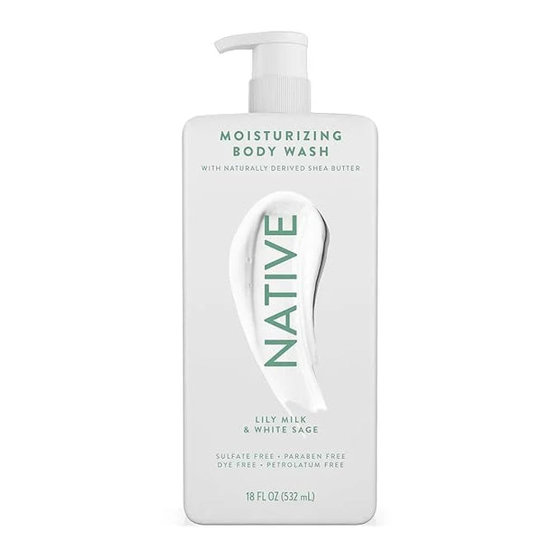 Native Moisturizing Body Wash Contains Naturally Derived Ingredients | For Women & Men, Sulfate, Paraben, & Dye Free Leavi...