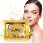 50 Pairs 24K Gold Eye Mask Powder Crystal Gel Collagen Natural Eye Pads For Anti-Aging & Moisturizing Reducing Dark Circle...