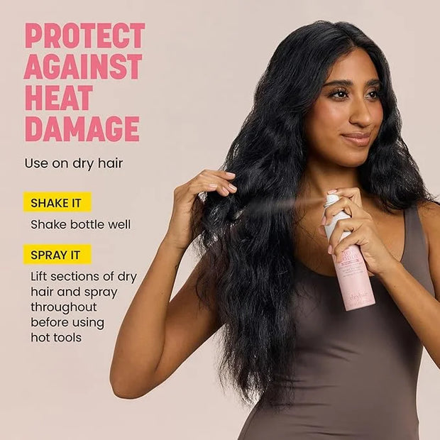 Drybar Hot Toddy Heat Protectant Mist Blanc Scent - Full Size| Lightweight Heat Protectant for Hair protects from Heat & S...