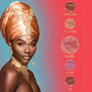 Juvia's Place Lip Gloss So Glazed - Clear, Pink Shimmer, 16 oz, Plump, Glides on Richly Glossy and Smooth, Long Lasting No...