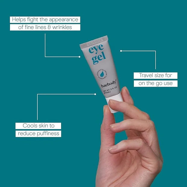 Baebody Critically Acclaimed Eye Gel - Advanced Cooling Under Eye Cream For Dark Circles and Puffiness - Anti Aging and Hy...