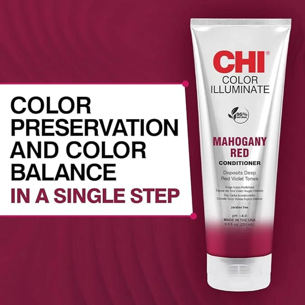 CHI Color Illuminate Conditioner, Helps Maintain Fresh Color In Natural & Color-treated Hair, Sulfate, Paraben, & Cruelty-...