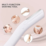 Eyebrow Razors w/Dermaplane Razors Set - Japanese Premium Quality Blades - Small Face Razors for Peach Fuzz and Fine Hair,...