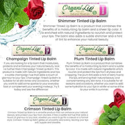 Tinted Lip Balm Moisturizer - Natural Colors
