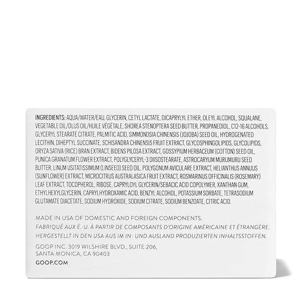 goop Beauty Nourishing Face Cream | Improves Firmness, Elasticity, & Brightness | Botanicals, Ceramides, & Squalane | Anti...