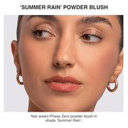 Phase Zero Makeup Powder Blush for cheeks | "Summer Rain" | 4g / 0.141oz | Cruelty-Free, Vegan, Clean Beauty | Buildable &...