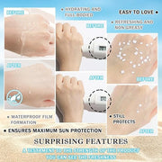 Moisturizing Face Sunscreen,Oil-free Facial Sunscreen Lotion SPF50 PA+,Hydrating Facial Sunscreen,Refreshing & Weightless ...