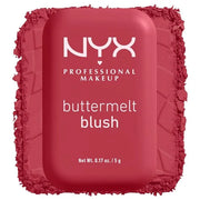 NYX PROFESSIONAL MAKEUP Buttermelt Powder Blush, Fade and Transfer-Resistant Blush, Up to 12HR Make Up Wear, Vegan Formula...