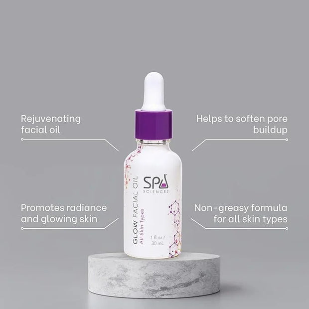 SPA SCIENCES - Dermaplaning Oil - Skin Barrier Shave Oil for Women Smooth Glide - Use with Face Razor, Eyebrow Razor, Derm...