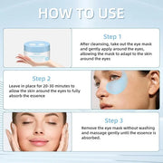 Under Eye Masks 60PCS – Retinol & Collagen Eye Patches for Dark Circles and Puffiness, Hydrating Cooling Under Eye Pads fo...