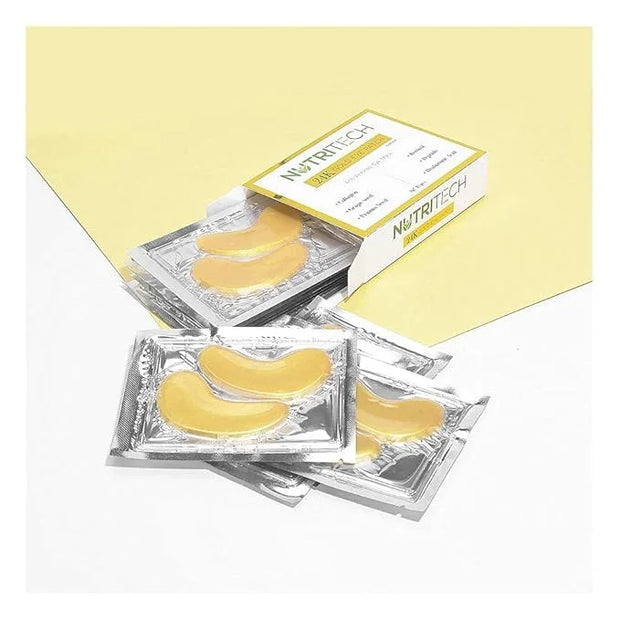 Under Eye Patches, 24K Gold Collagen Under Eye Mask Anti-Aging, Under Eye Treatment Mask for Puffy, Dark Circles, Wrinkles...