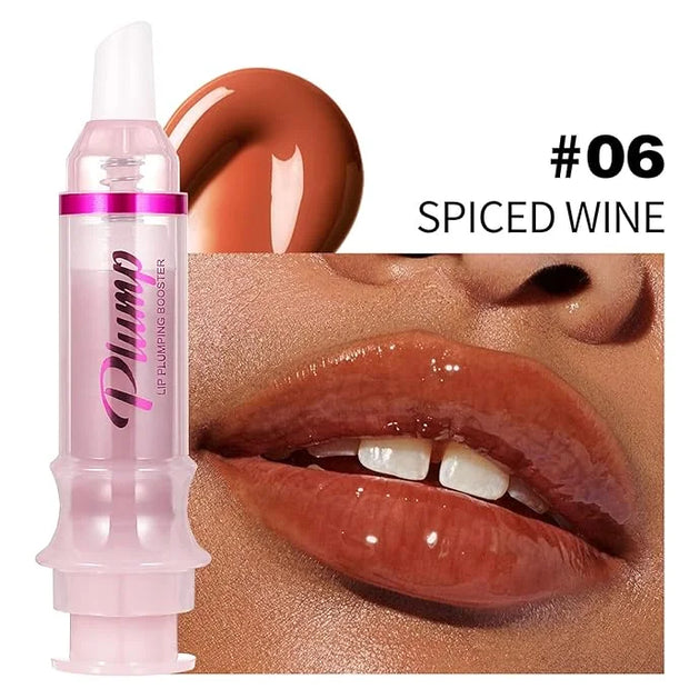 Erinde Natural Ginger Lip Plumping Booster Oil, Ultra-Hydrating & Nourishing Plumper, Glossy Finish Fuller Lip Plumper Glo...
