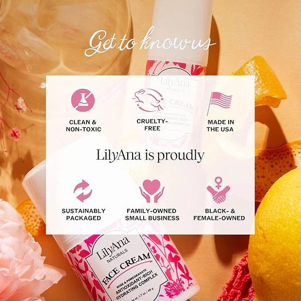 LilyAna Naturals Face and Neck Moisturizer for Women and Men - Moisturizer Face and Neck Cream for Dry Skin and Dark Spot ...