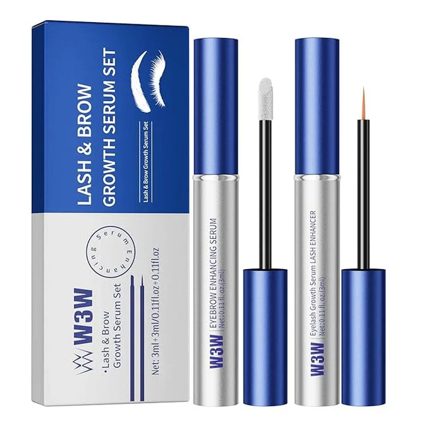 Eyebrow Eyelash Growth Serum,Natural Eyebrow Serum for Longer, Fuller, and Thicker Brows Lash - Product Image