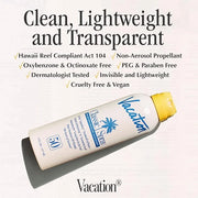 Vacation Classic Spray Sunscreen SPF 50 + Air Freshener Bundle, Broad Spectrum Sunscreen Spray, Vegan Sunblock Spray, Body...