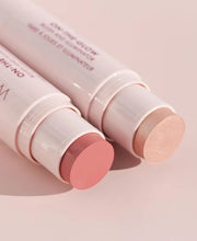 Wander Beauty On-the-Glow Blush and Illuminator - Bare/Nude Glow - 7-in-1 Hydrating Cream Blush & Highlighting Stick - Sti...