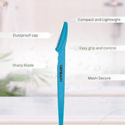 G&P BEAUTY Precision Face & Eyebrow Dermaplaning Kit - 3 Exfoliating Razors with Precision Covers for Women, ideal Gift. -...