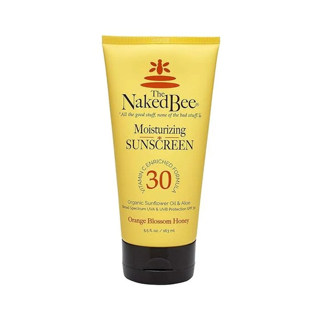 The Naked Bee Vitamin C Face & Body Sunscreen Protection (5.5 Oz) - Suncreen Moisturizing Vitamin C Cream - Sunblock - Sun...