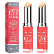VELAMO ADVANCED Retinol Eye Stick: Retinol Under Eye Cream for Dark Circles and Puffiness with 1% Bakuchiol - Anti Aging B...