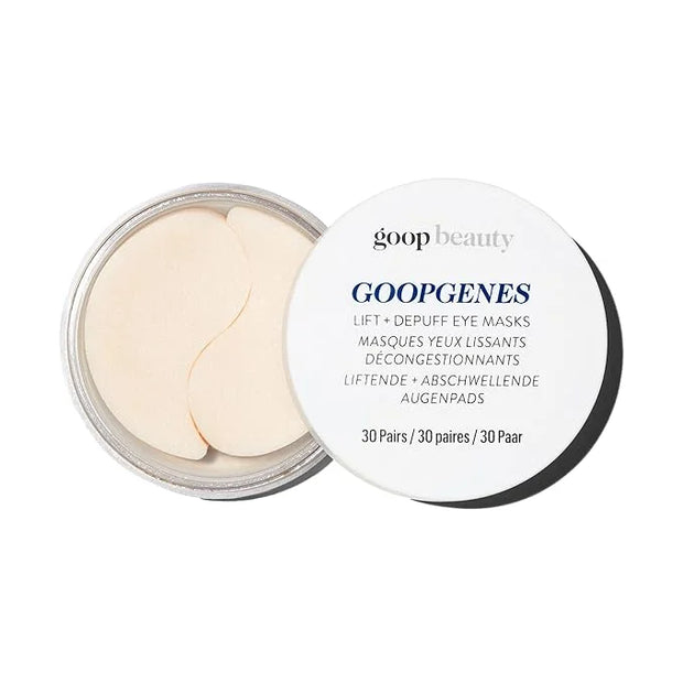 goop Beauty Eye Masks for Puffy Eyes | Under Eye Patches for Dark Circles | VEOCEL Lyocell Masks in Niacinamid Serum | Imp...
