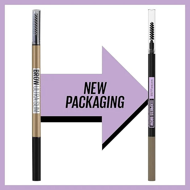 Maybelline Brow Ultra Slim Defining Eyebrow Makeup Mechanical Pencil With 1.55 MM Tip And Blending Spoolie For Precisely D...