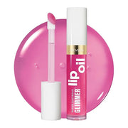 Revlon Super Lustrous Glimmer Lip Oil, Moisturizing & Tinted, Shiny Finish, Made with Plant-Based Squalane, 004 Gone Rose,...